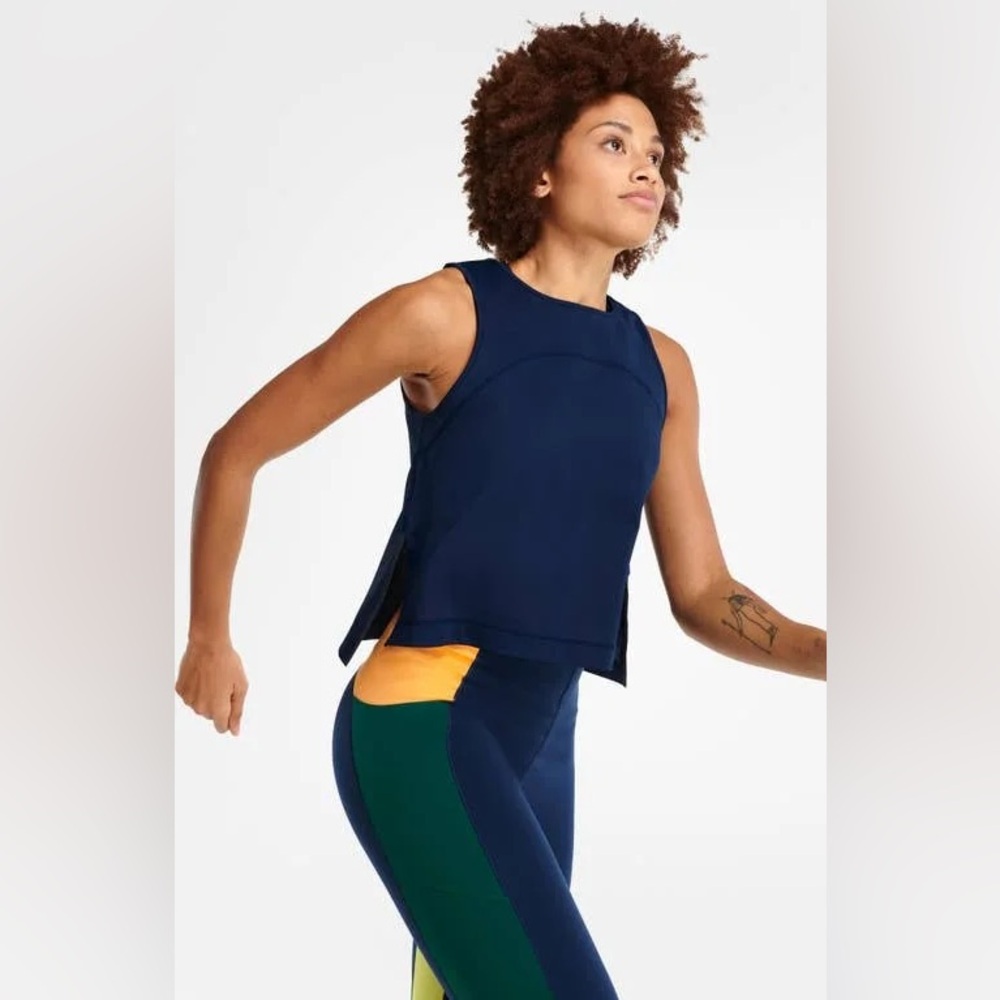 Sweaty Betty Blue Sleeveless Tank Top